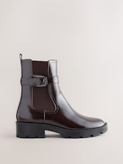 Burgundy Red Standard/Wide Fit Chelsea Boots - Image 1 of 5