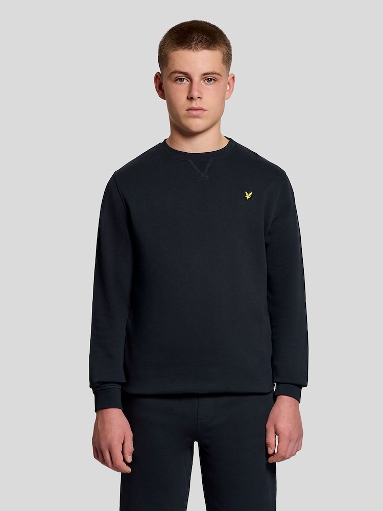 Lyle & Scott Black Crew Neck Sweatshirt - Image 1 of 5