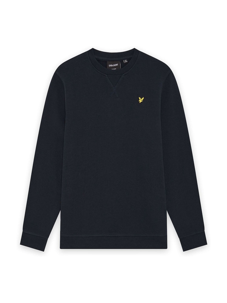 Lyle & Scott Black Crew Neck Sweatshirt - Image 5 of 5