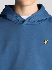 Lyle & Scott Dark Blue Pullover Hoodie - Image 3 of 5