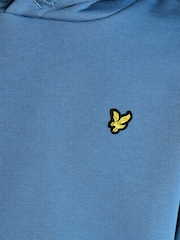 Lyle & Scott Dark Blue Pullover Hoodie - Image 5 of 5