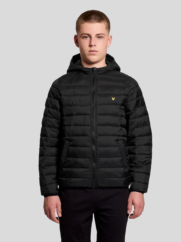 Lyle & Scott Black Sports Wadded Pac a Jacket - Image 1 of 5 Lyle & Scott Black Sports Wadded Pac a Jacket - Image 1 of 5