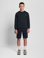 Lyle & Scott Navy Sweat Shorts - Image 1 of 5