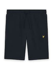 Lyle & Scott Navy Sweat Shorts - Image 5 of 5