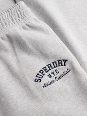 Superdry Grey Athletic Embroidered Flare Jogger - Image 8 of 8