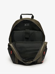 SUPERDRY Green SUPERDRY Tarp Embroidered Rucksack - Image 5 of 8