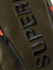 SUPERDRY Green SUPERDRY Tarp Embroidered Rucksack - Image 7 of 8