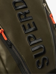 SUPERDRY Green SUPERDRY Tarp Embroidered Rucksack - Image 8 of 8