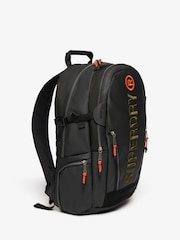 Superdry Dark Green Tarp Embroidered Rucksack - Image 4 of 7