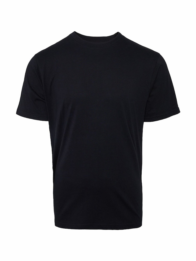 Threadbare Blue Short Sleeve Cotton T-Shirts 5 Pack - Image 2 of 5