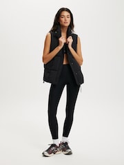 Cotton On Black Mother Puffer Quilted Gilet - Image 1 of 4