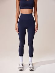 LOVALL Blue Sculpt Seamless High Waisted Leggings - Image 2 of 5