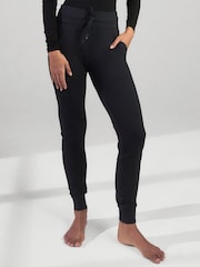 LOVALL Black Recharge High Waisted Joggers - Image 1 of 4