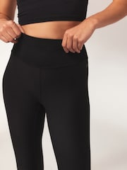 LOVALL Black Lightweight High Waisted Petite Leggings - Image 3 of 4