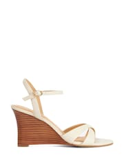 Dune London Green Kalans Wedges - Image 1 of 5