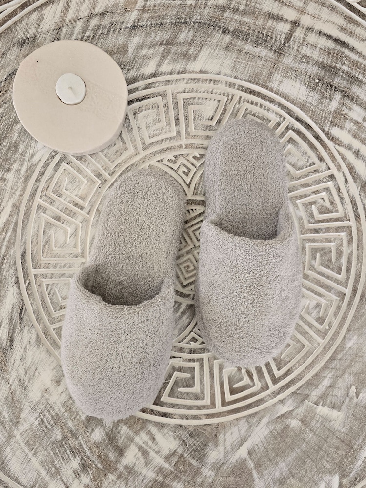 Casa Lusso Silver Cloud Charm Hotel Micro Model and Turkish Cotton Slippers - Image 1 of 3