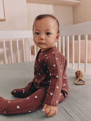 Plav/smeđa Mašna - Prošiveni omotač za spavanje za bebe 2 paket - Slika 1 od 3