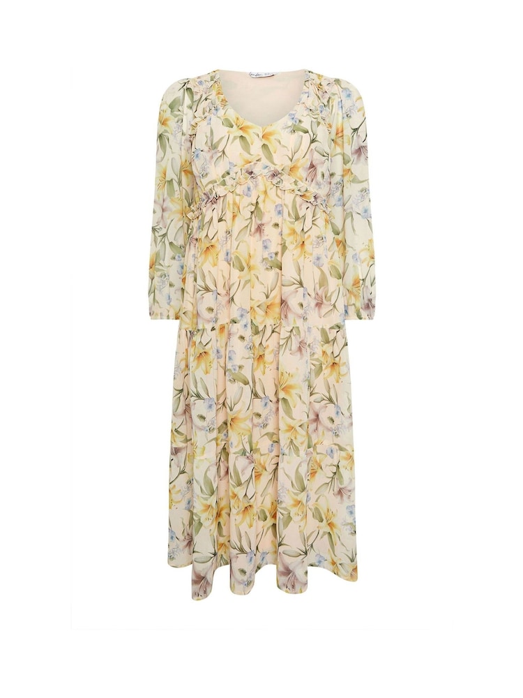 Yours Curve London Boho Long Sleeve Maxi Dress - Slika 5 od 5