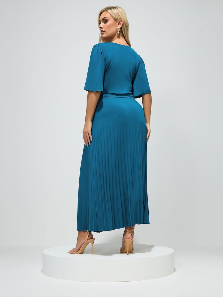 curve maxi dress with sleeves ASOS Curve - Maxi Dress - Women - Polyester - 14 US