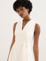 Phase Eight Cream Pia Midi Dress - Image 4 of 6