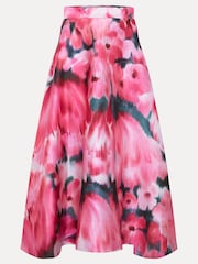 Phase Eight Pink Freyja Floral Skirt - Image 7 of 7