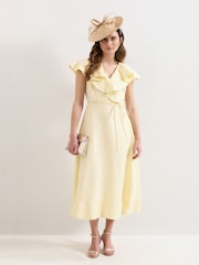 Phase Eight Yellow Matilda Yellow Dress - Image 3 of 6