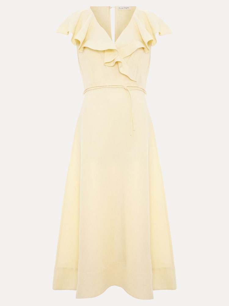 Phase Eight Yellow Matilda Yellow Dress - Image 6 of 6