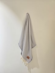 Casa Lusso Boone Turkish Cotton Fringed Throw - Bild 3 von 5