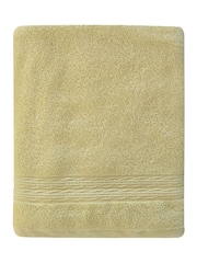 Casa Lusso Dried Moss Colourfull Chappy Bath Sheet - Image 4 of 5