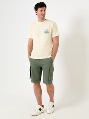 Saltwell Yellow Endless Adventure Print Cotton T-Shirt - Image 3 of 6