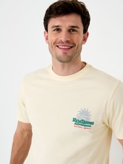 Saltwell Yellow Endless Adventure Print Cotton T-Shirt - Image 4 of 6