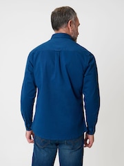 ブルー - Saltwell リネンコットン混 長袖シャツ - 画像 2 / 4