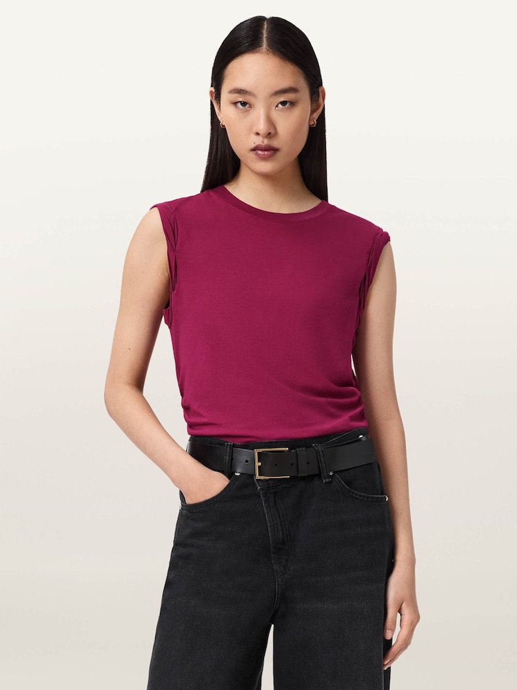 تانك بدون أكمام West من AllSaints - Image 1 of 8 تانك بدون أكمام West من AllSaints - Image 1 of 8