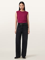 تانك بدون أكمام West من AllSaints - Image 3 of 8