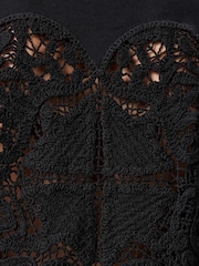 AllSaints Black Esme Amelie T-Shirt - Image 4 of 8