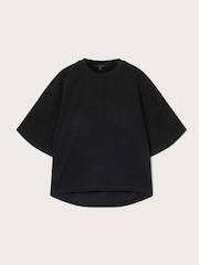 AllSaints Black Esme Amelie T-Shirt - Image 8 of 8