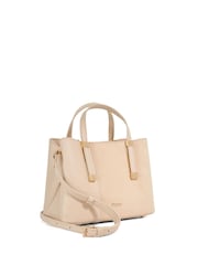 Dune London Cream Dinkydorry Tote Bag - Image 1 of 2