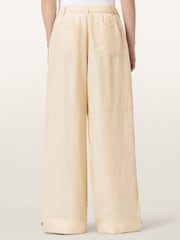 AllSaints White Sherell Trousers - Image 4 of 7