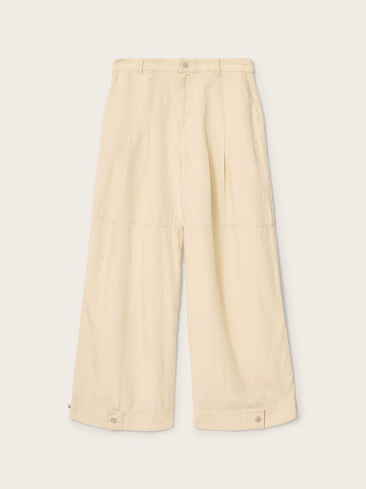 AllSaints White Sherell Trousers - Image 7 of 7