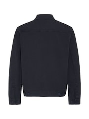 Casual Friday Blue Buchan Twill Shacket - Image 8 of 8