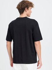 Casual Friday Blue Arlan Relaxed Logo T-Shirt - Image 2 of 8