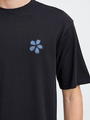 Casual Friday Blue Arlan Relaxed Logo T-Shirt - Image 5 of 8