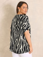 Evans Black V-Neck Shell Top - Image 2 of 6