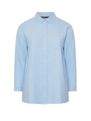 Evans Blue Premium Linen Shirt - Image 5 of 6