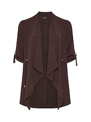 Evans Brown Airflow Waterfall Jacket - Image 5 of 5