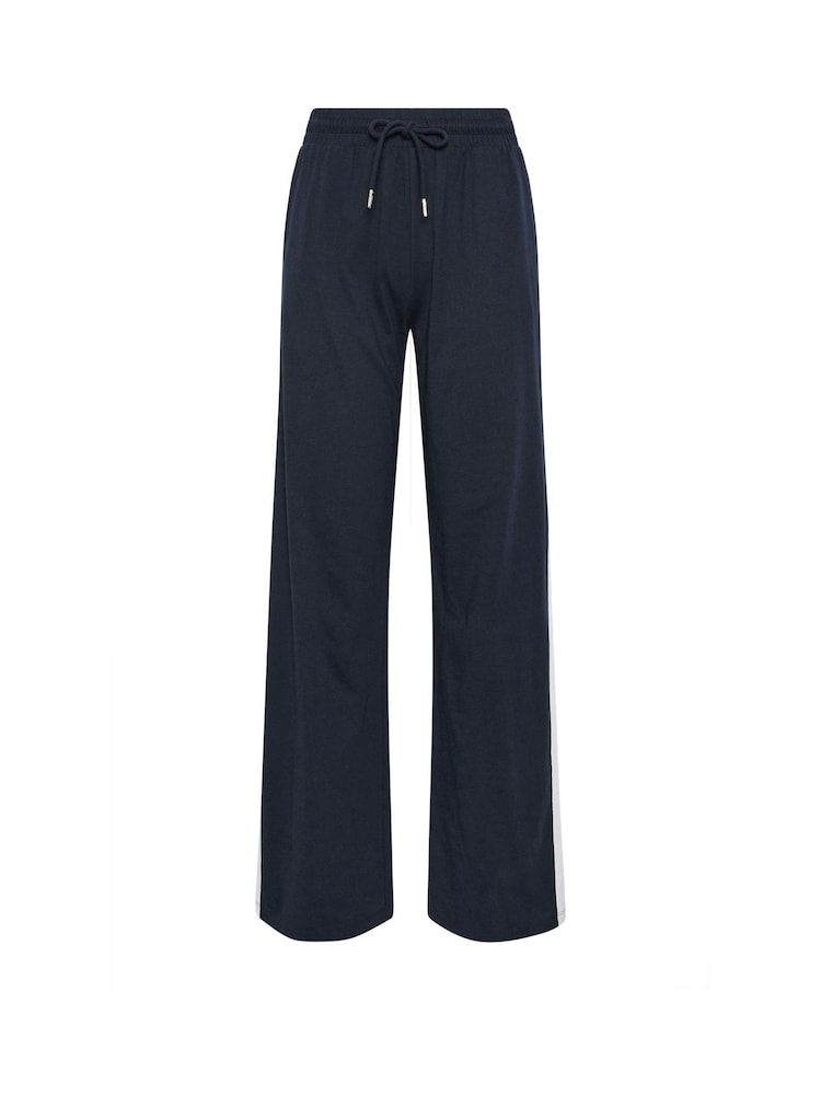 Long Tall Sally Blue Contrast Piped Joggers - Image 5 of 5