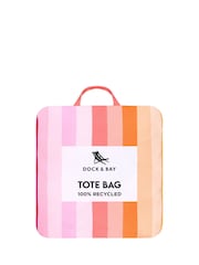 Dock & Bay Miami Sorbet Foldable Travel Tote Bag - Image 6 of 6