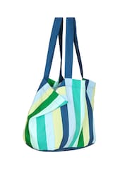 Dock & Bay Cool Lagoon Foldable Travel Tote Bag - Image 4 of 6