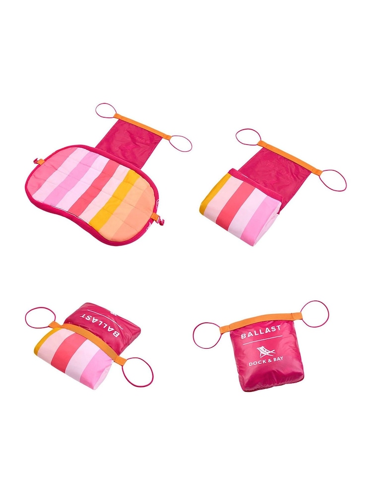 Dock & Bay Ballast Beach Travel Pillow - Image 3 of 3 Dock & Bay Ballast Beach Travel Pillow - Image 3 of 3