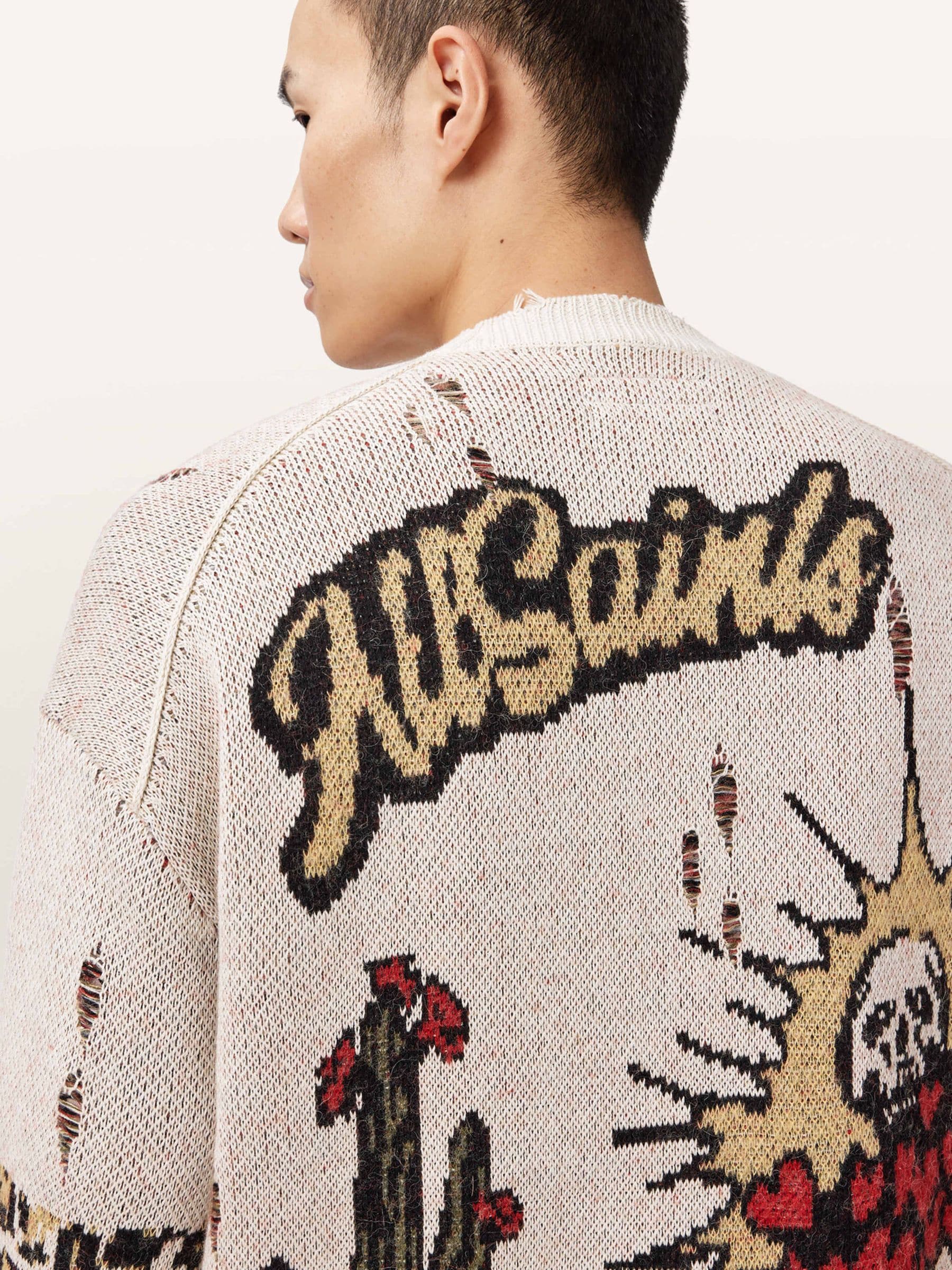 Buy AllSaints White Foxx Cardigan from Next Ukraine